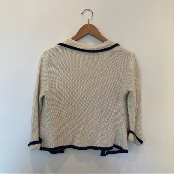 Knit Blazer Cut Open Cardigan - Picture 3 of 3